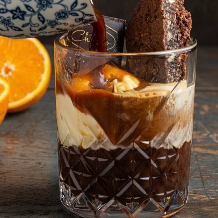 Chocolate Brownie Affogato