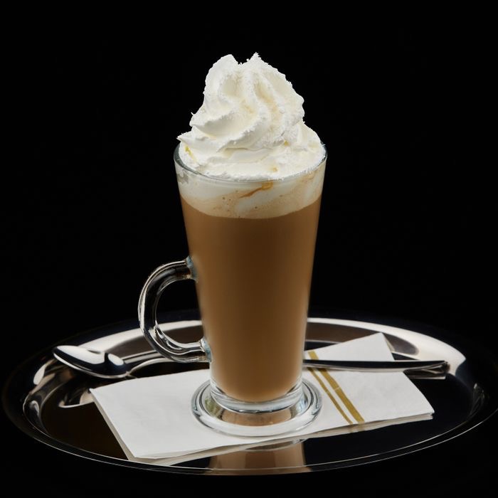 Mulberry Truffle Latte